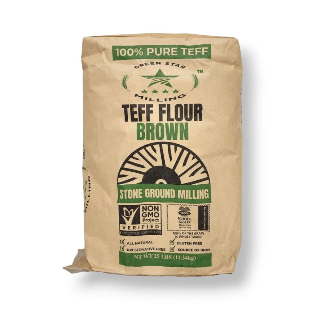 Teff Flour Brown