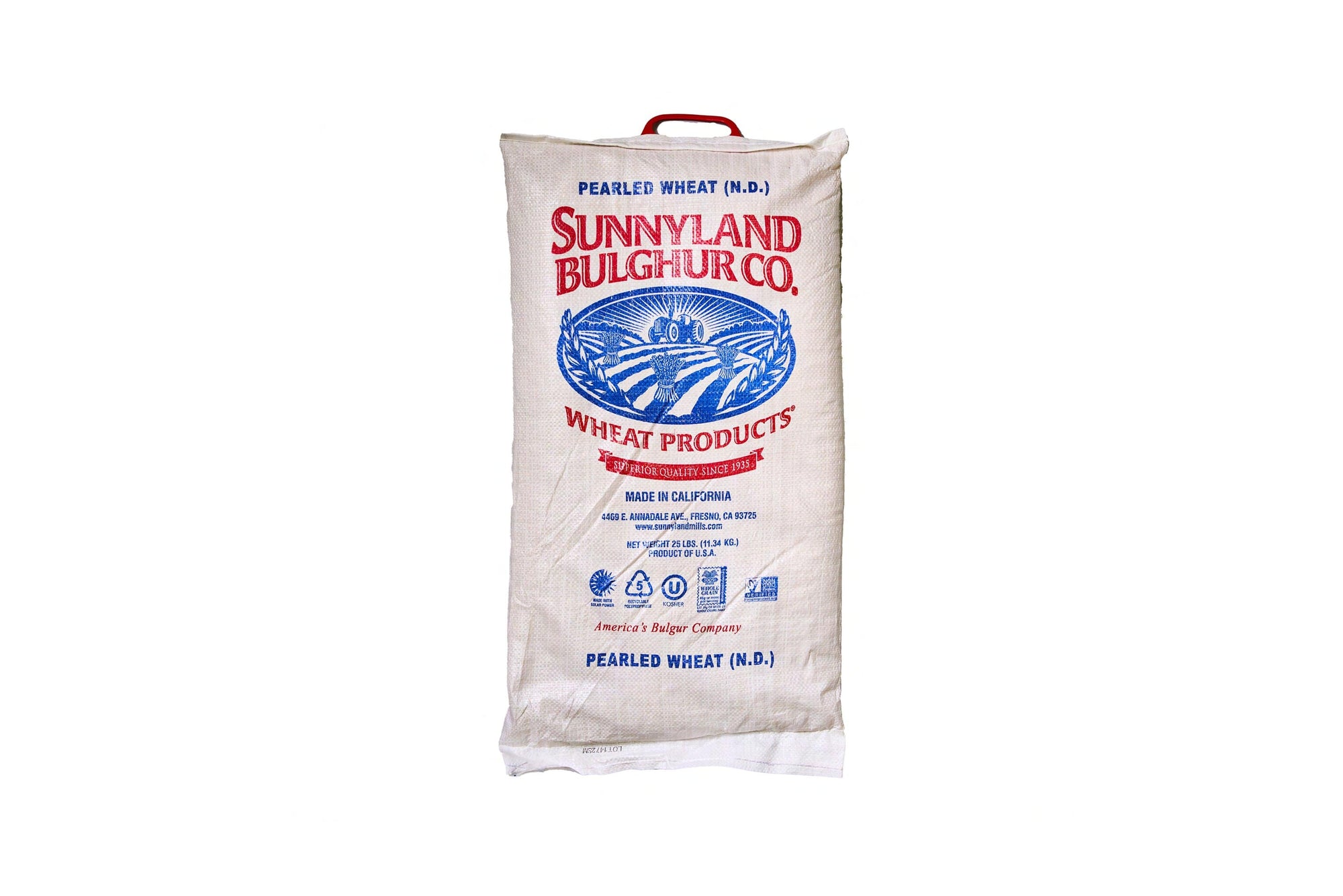 Bag of Sunnyland Pearled Wheat